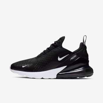 Nike Air Max 270 - Férfi Utcai Cipő - Fekete/Fehér/Piros/Sötét Szürke